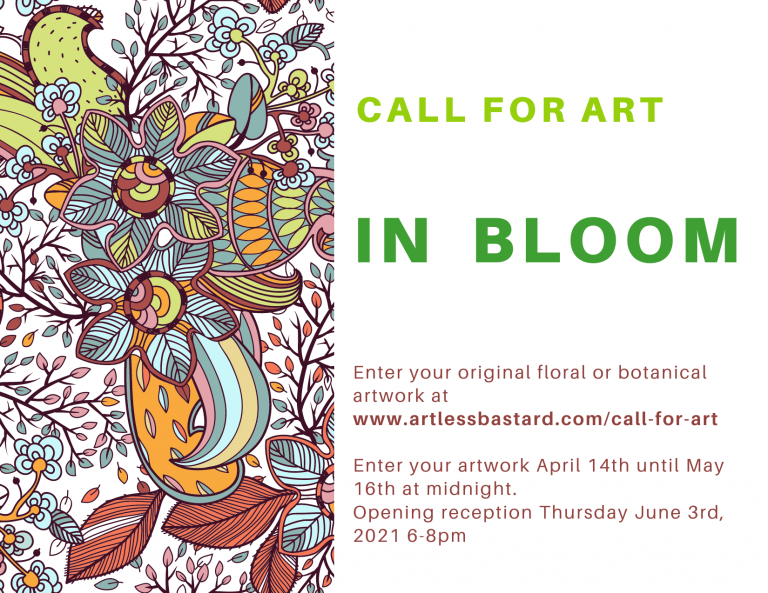 In Bloom Exhibition (West De Pere, WI) – Call For Artists