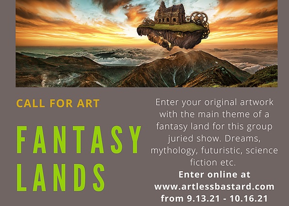 Fantasy Lands Exhibition (West De Pere, WI) – Call For Artists