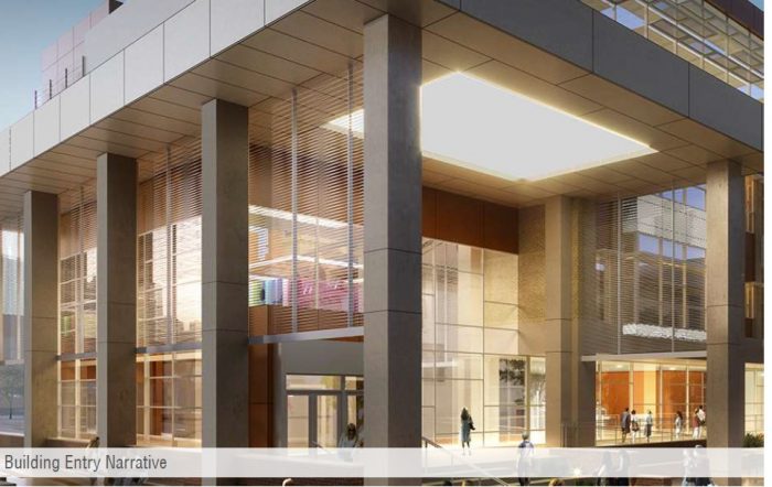 Lobby Rendering #1 - Side Arts