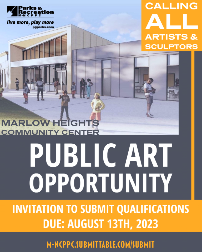 Marlow Heights Community Center (Maryland) – Call For Artists