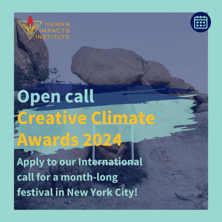 Creative Climate Awards (New York, NY) – Call For Artists