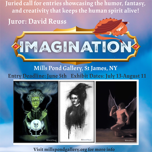 Imagination: Juried Exhibition (St James, NY) – Call For Artists