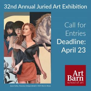 Juried Art Exhibition At Art Barn