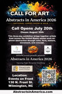 Abstracts in America (Wilmington, NC) – Call For Artists